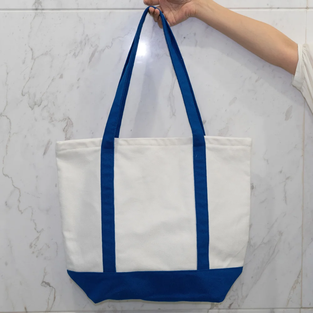 Wholesale Custom Reusable High Quality Cotton Shopping Bags organic cotton canvas tote bag - CT-2303K - Detail