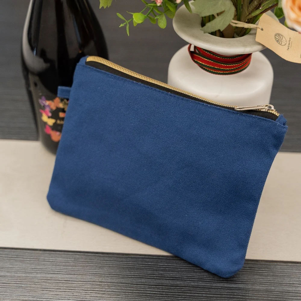 Custom Eco-friendly Cotton Makeup Bag - CT23R017 - Detail