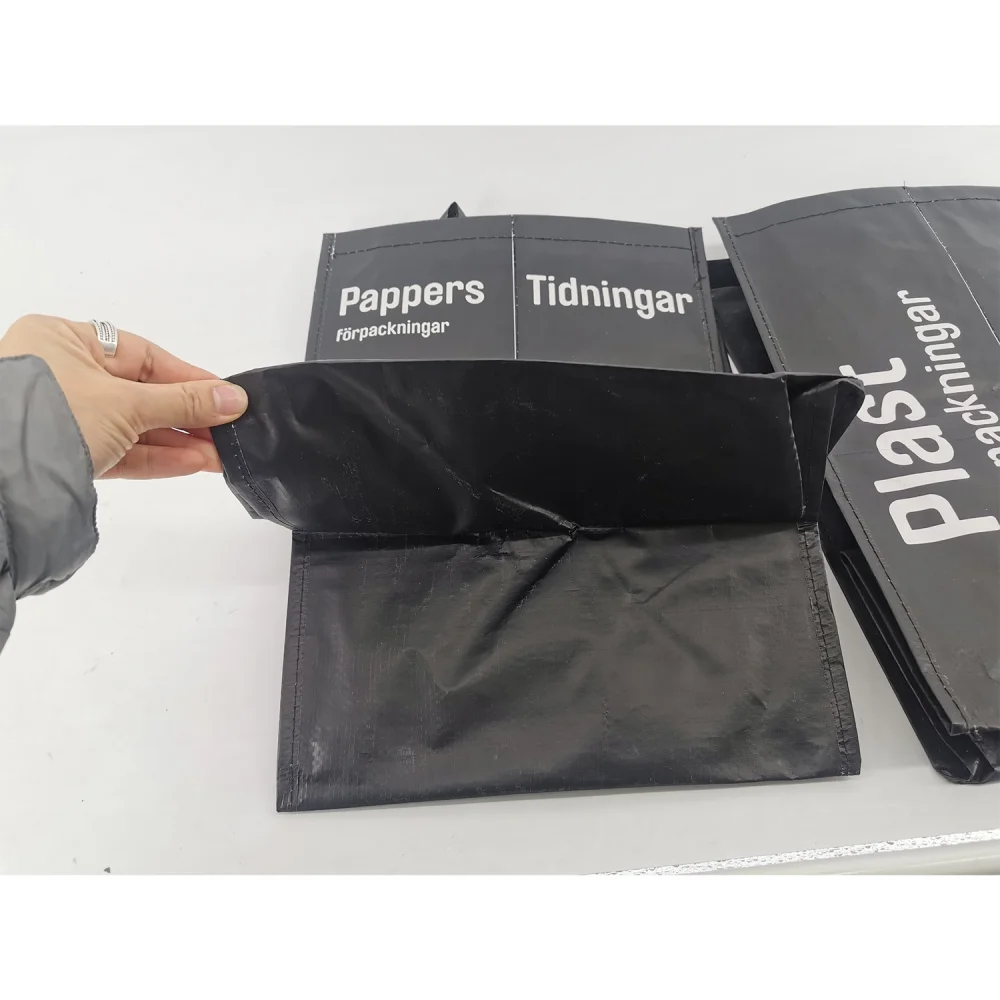Custom lamination recycled pp woven garbage trash bag set for office - JR22WG02 - Detail