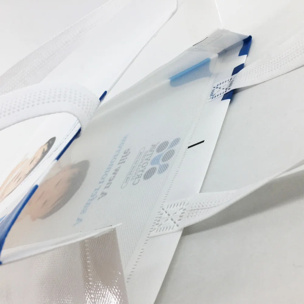 Customized Design Eco Friendly Reusable promotional pp non woven Tote bag for Promotional - JR23-UL01 - Detail