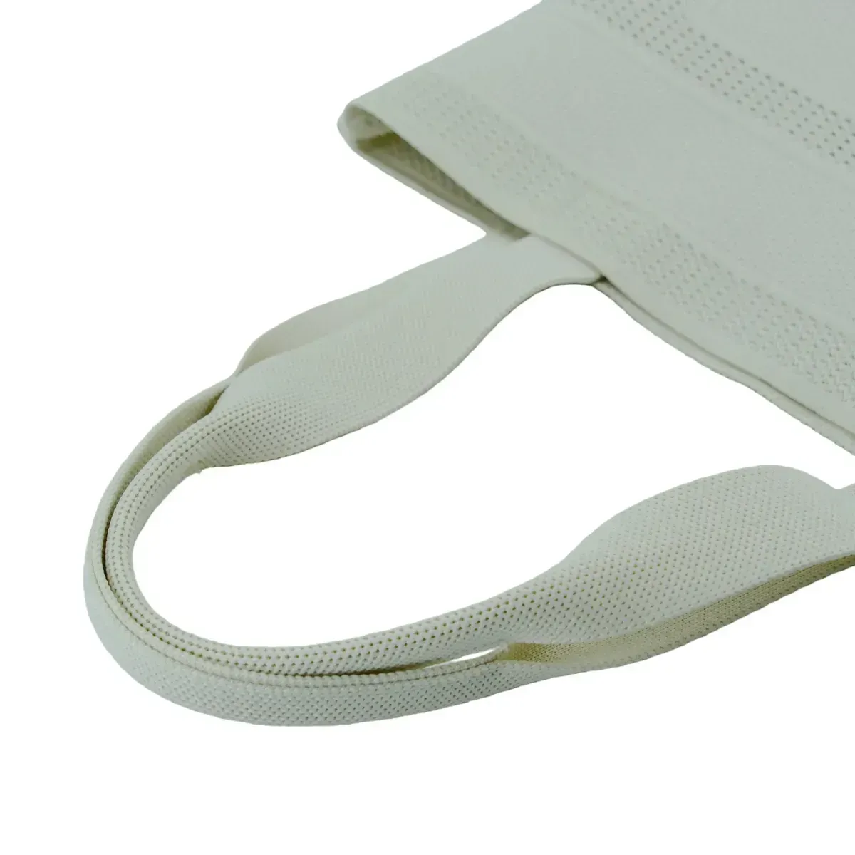 Eco-Friendly Polyester Yarn Material BSCI &amp; REACH Certificate Reusable Knitted Tote Bag with Custom Logo - KB-2503 - Detail