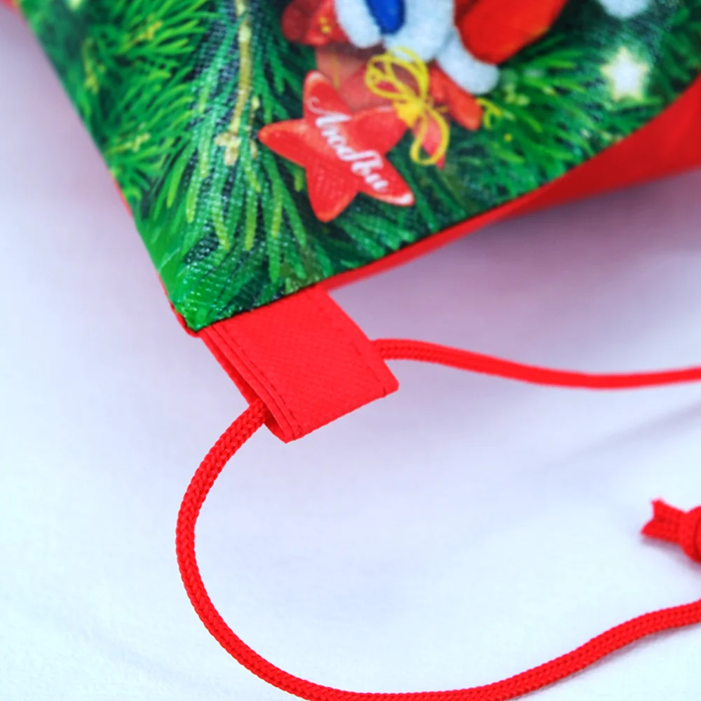 Christmas Eco-Friendly non woven drawstring backpack bag for Kids - NWG-21032 - Detail