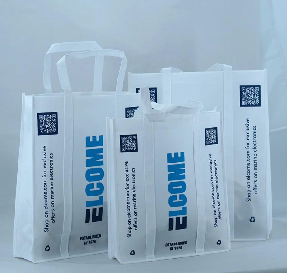 Durable capacity 100gsm white non woven Grocery bags - NWG-2274 - Detail