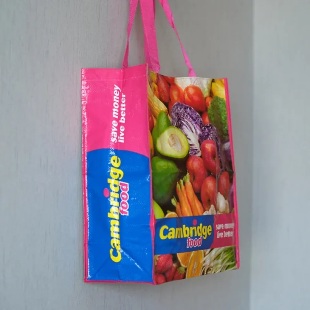 Non Zip Fruit &amp; Veg PP Woven Tote Bag - SP23A003 - Detail