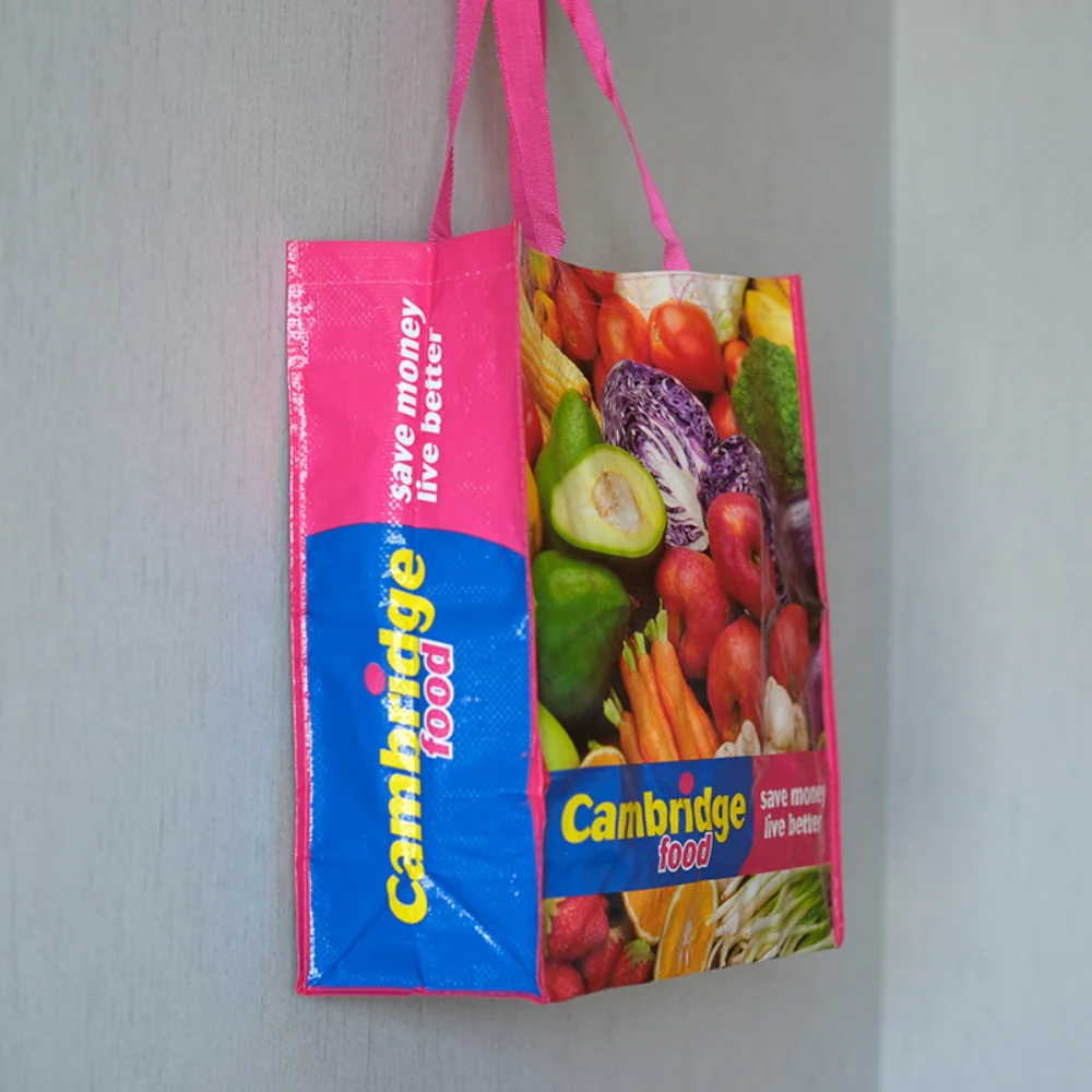 Non Zip Fruit &amp; Veg PP Woven Tote Bag - SP23A003 - Detail