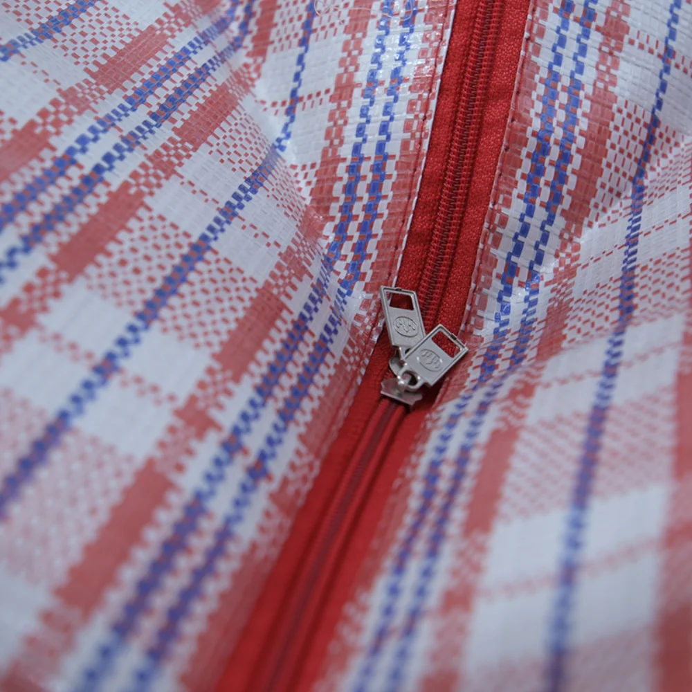 PVC check bag with nylon stripe handle - SP23A005 - Detail